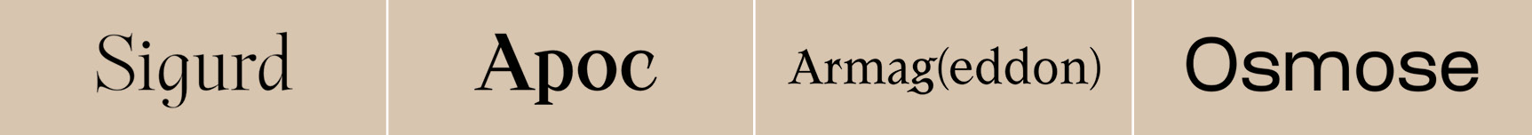 A is for Les fonderies typographiques françaises